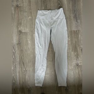 Lululemon align Light Gray leggings 28”